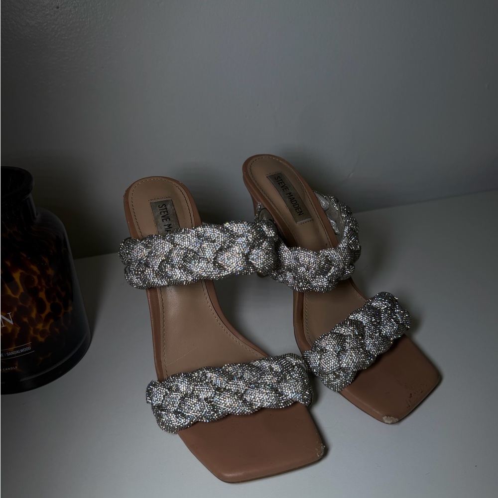 Steve Madden Metallic Braided Sandals